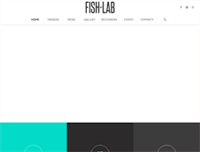 Tablet Screenshot of fish-lab.com